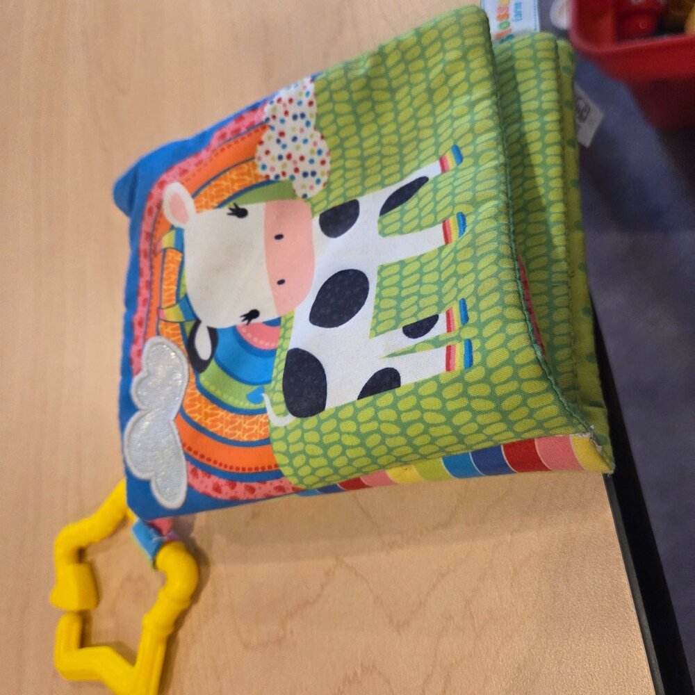 Baby soft fabric book